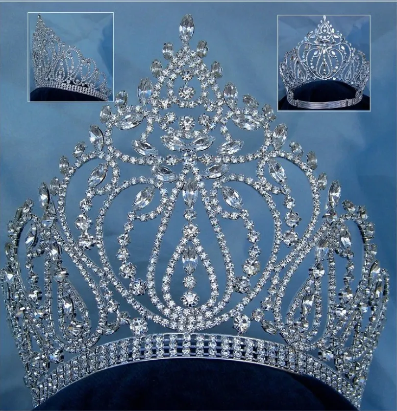 Norell Rhinestone Pageant Tiara
