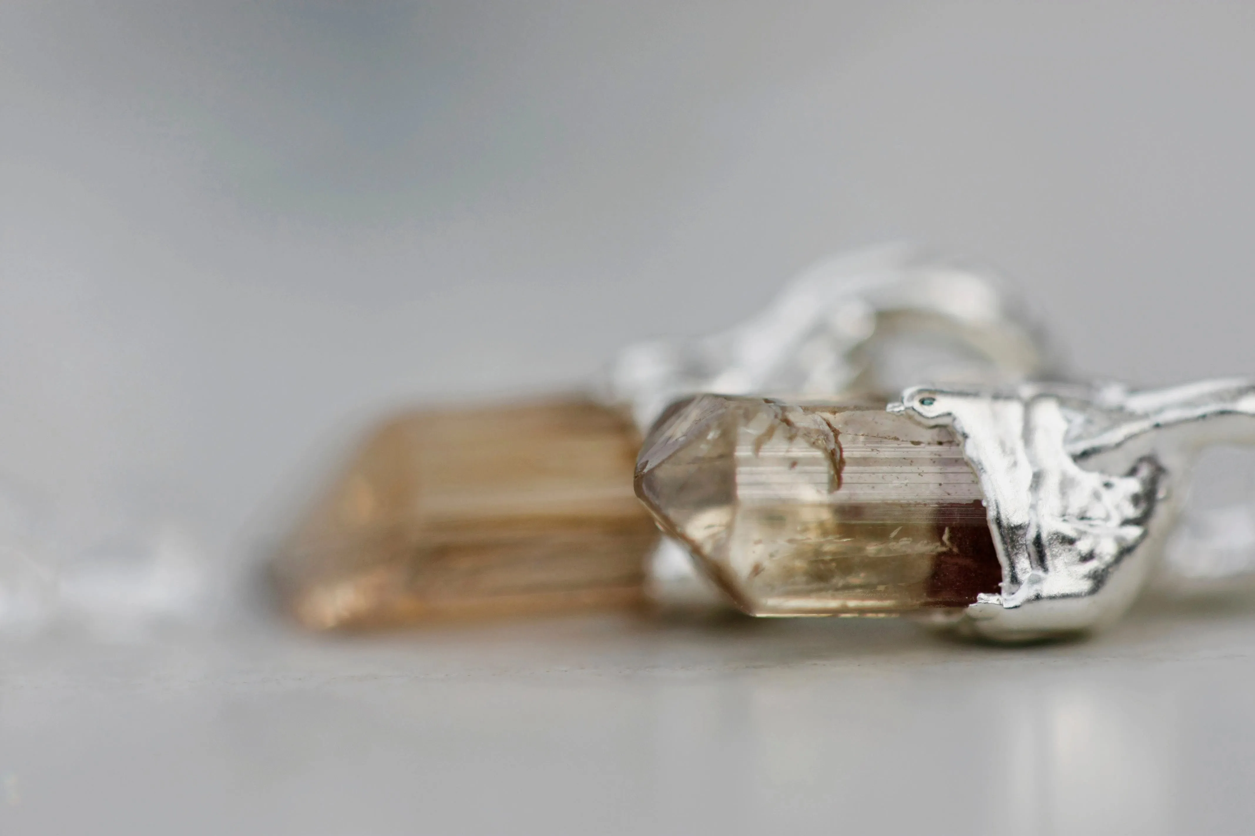 November Raindrops Necklace · Topaz