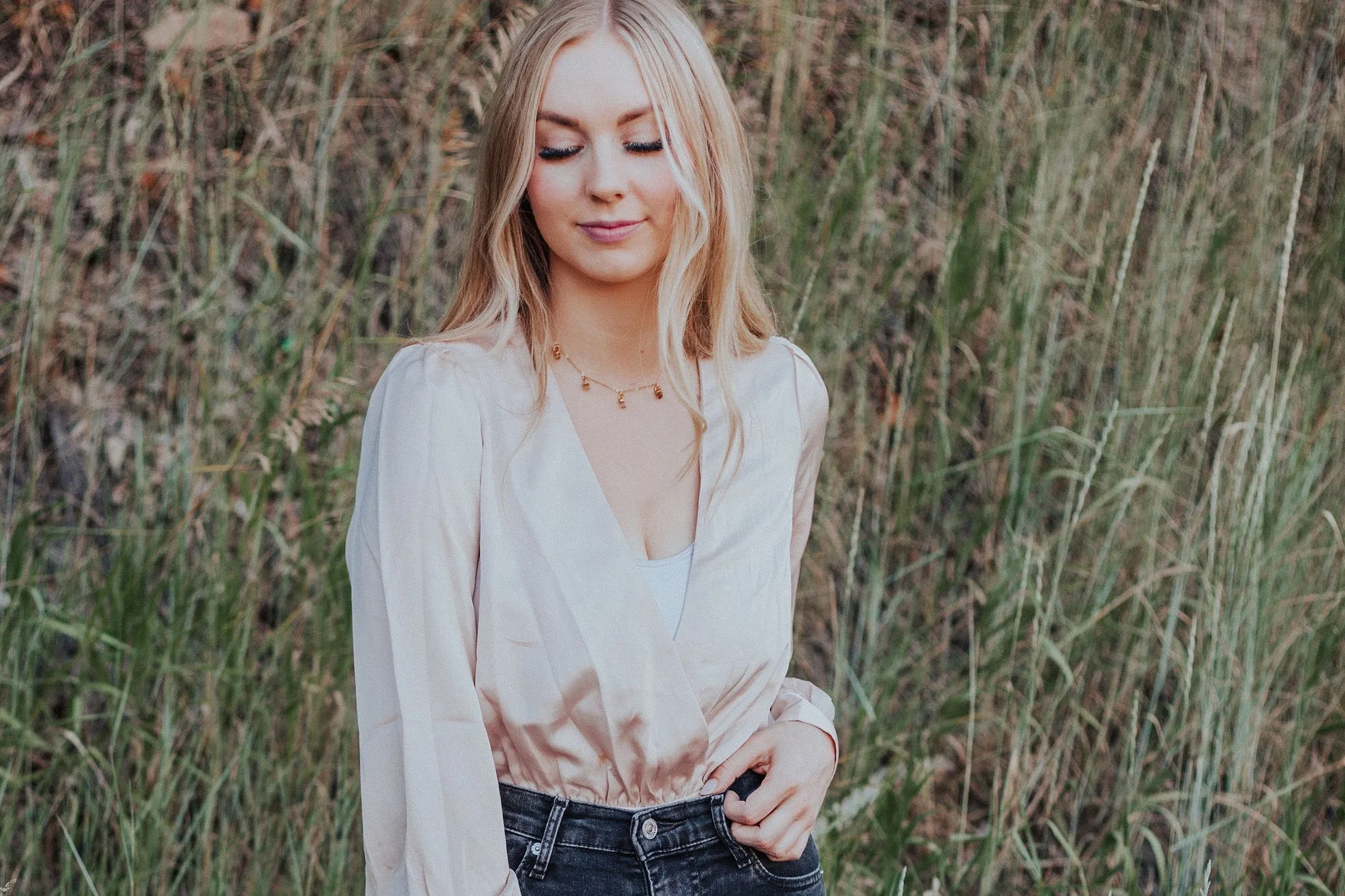 November Raindrops Necklace · Topaz