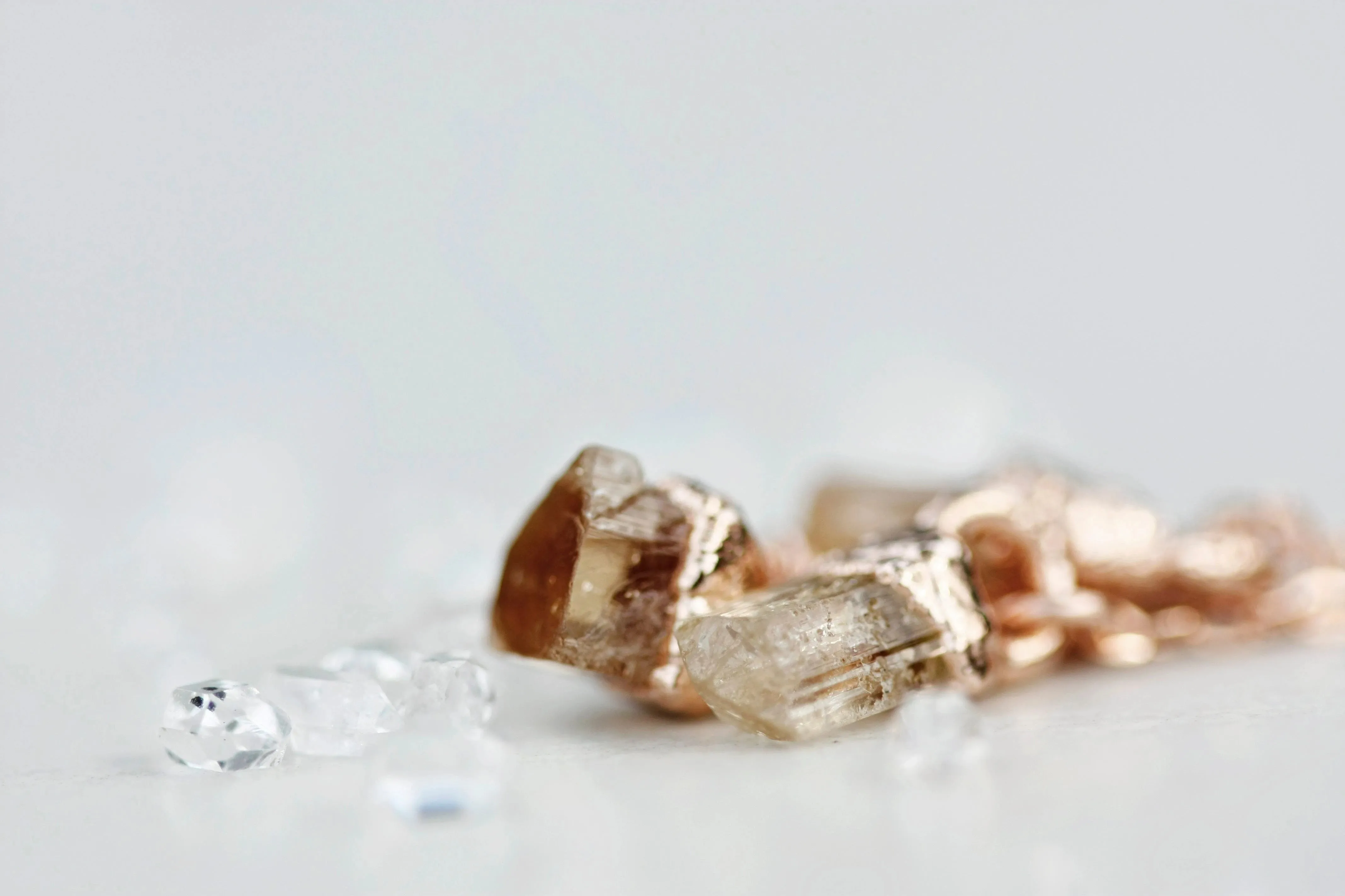 November Raindrops Necklace · Topaz