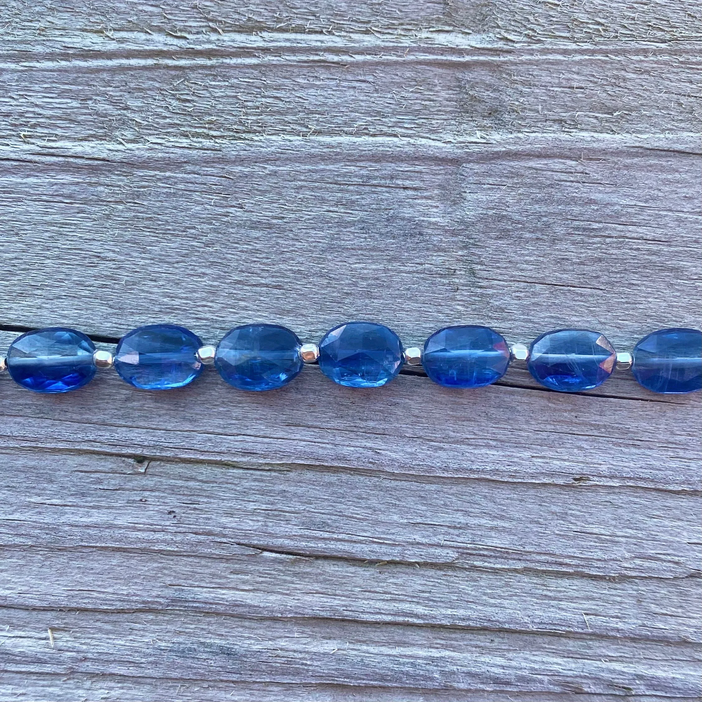 Oval Gemstone Necklace