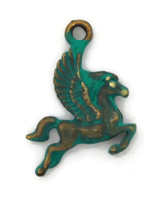 Pegasus Charm Bracelet, Necklace, or Charm Only
