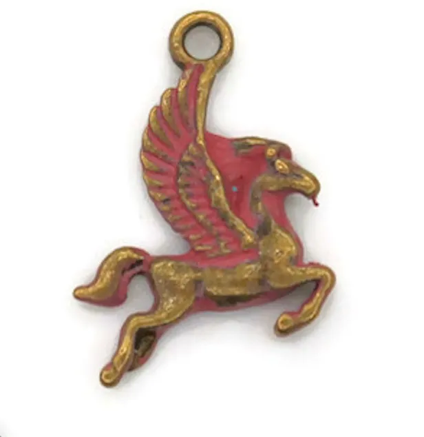 Pegasus Charm Bracelet, Necklace, or Charm Only