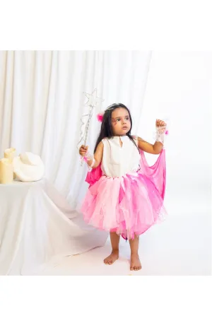 Pink Halloween Fairy Theme Set Of 4