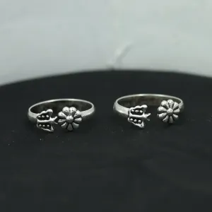 Pure 925 Hallmarked Toe Ring 8162-22