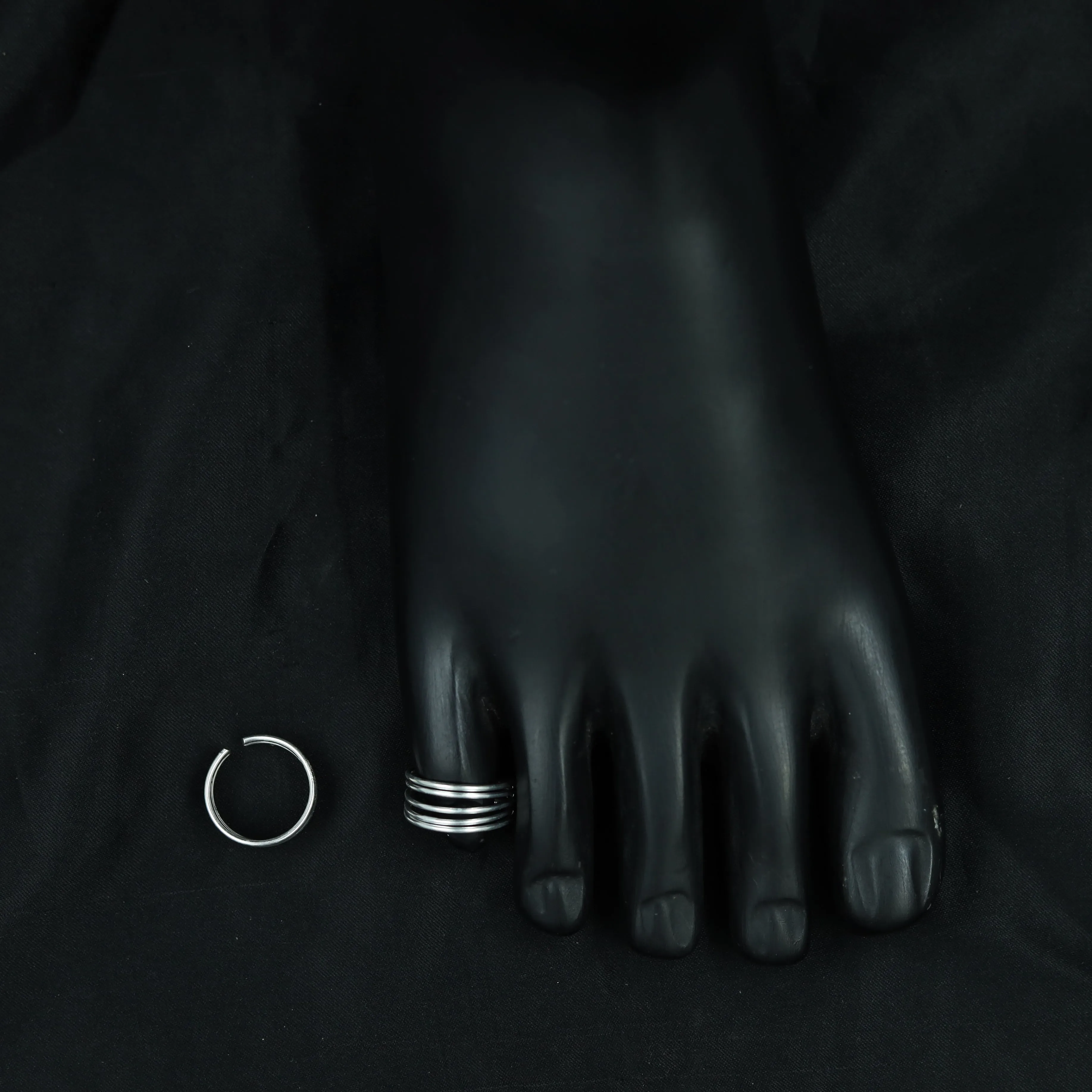 Pure 925 Hallmarked Toe Ring 8164-22