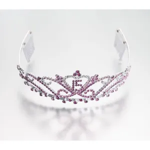 Quince Anos Tiara - Pink