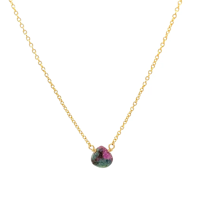 Semi Precious Stone Necklace