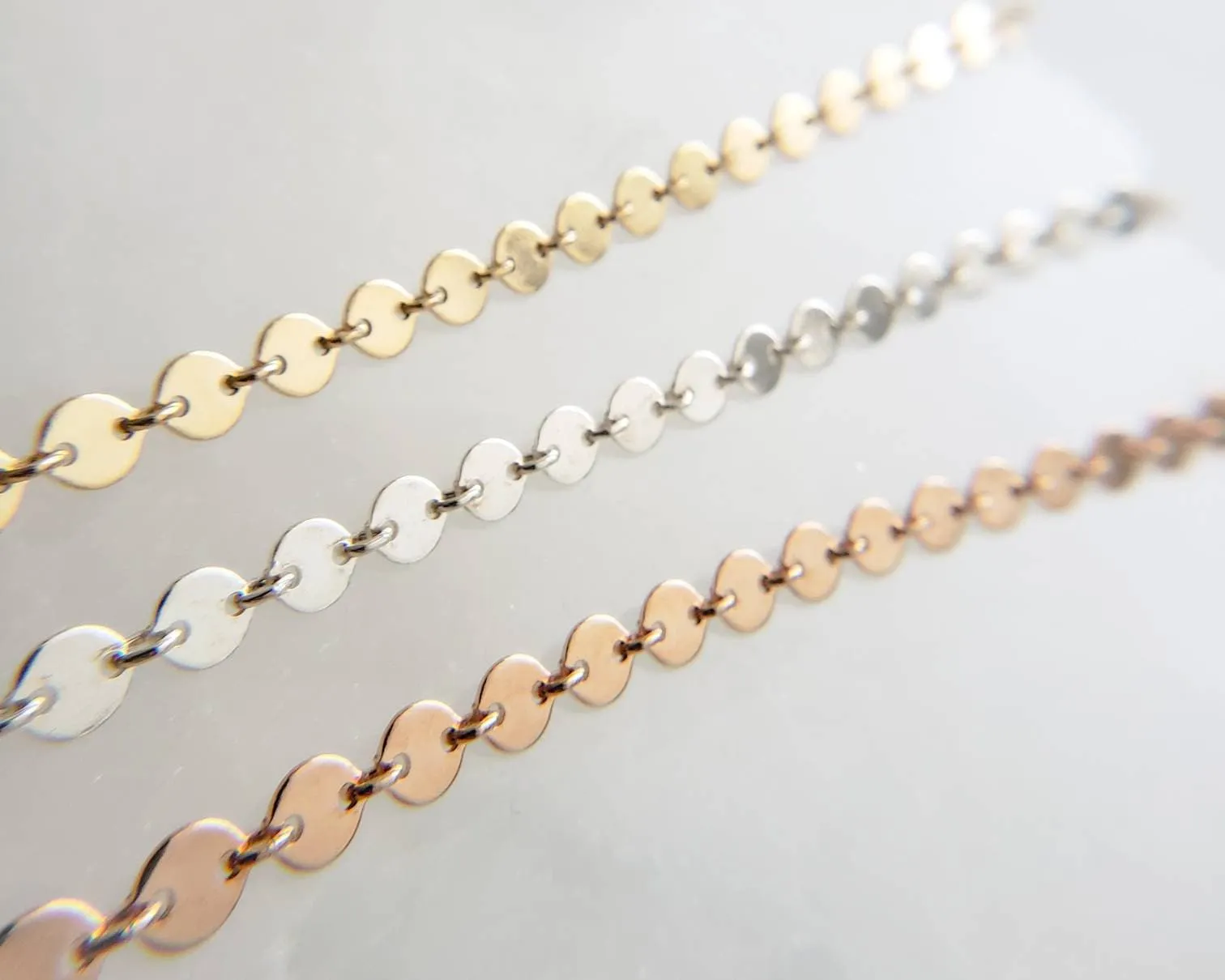 Sequin Chain Bracelet