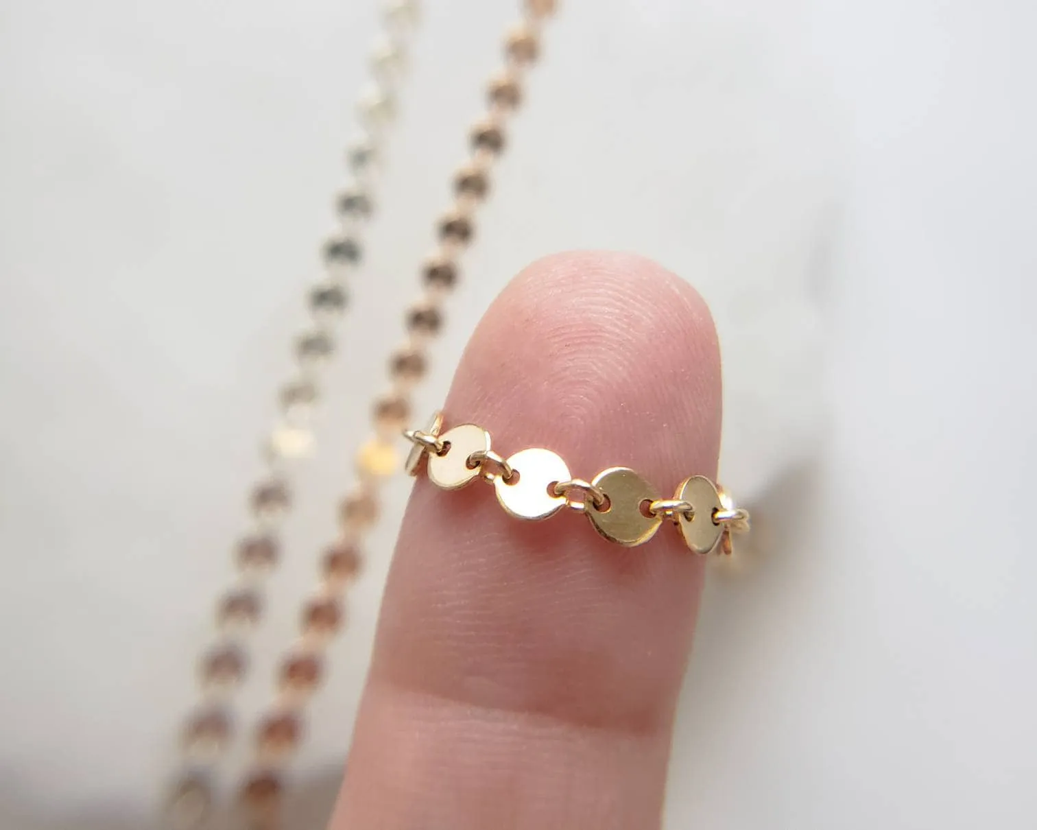 Sequin Chain Bracelet