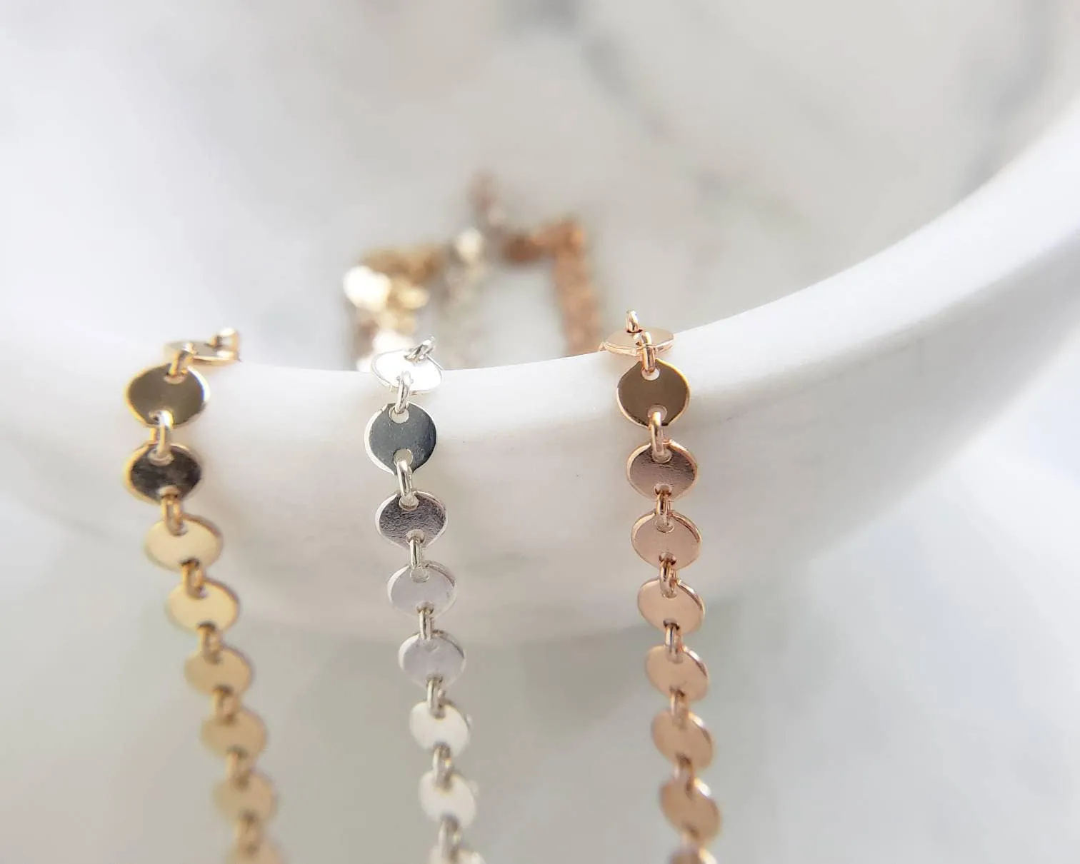 Sequin Chain Bracelet