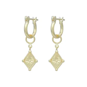Sienna Gold Hoop Earrings