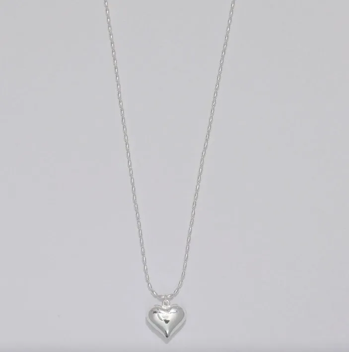 Silver Heart Necklace