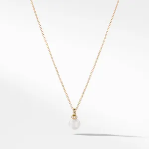 Solari Pendant Necklace with Diamonds in 18K Gold