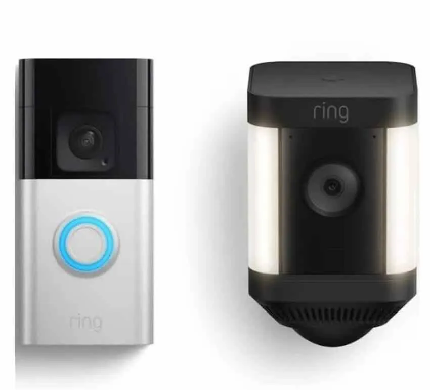 Special Bundle: Ring Battery Doorbell Plus   Ring Spotlight Cam Battery Plus