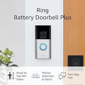 Special Bundle: Ring Battery Doorbell Plus   Ring Spotlight Cam Battery Plus