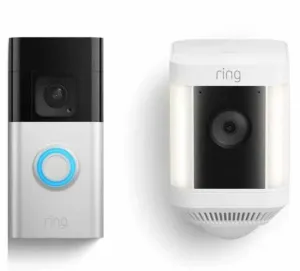 Special Bundle: Ring Battery Doorbell Plus   Ring Spotlight Cam Battery Plus
