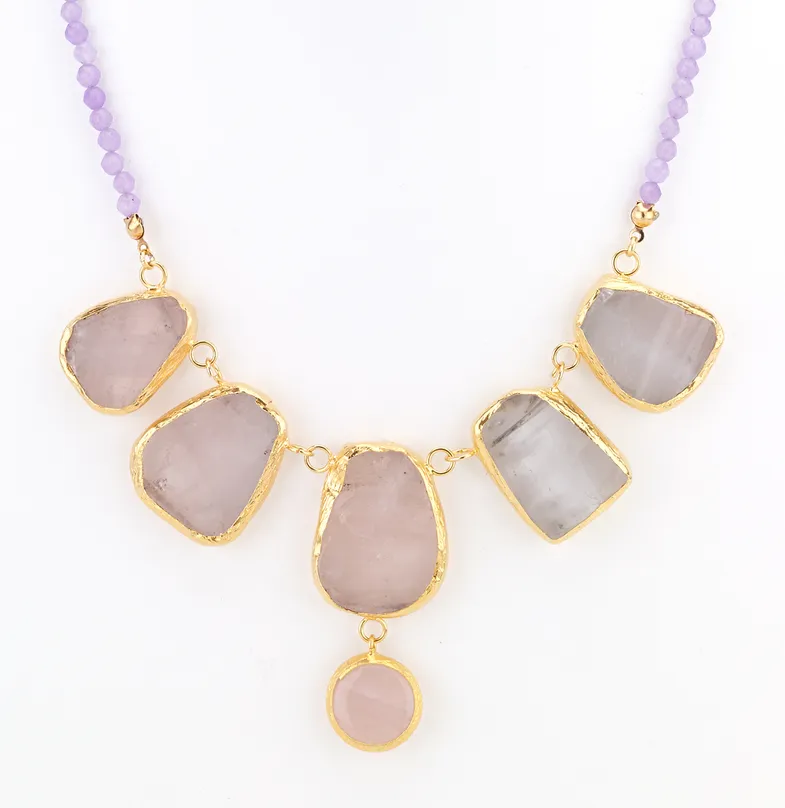 Stepping Agate Stone Necklace