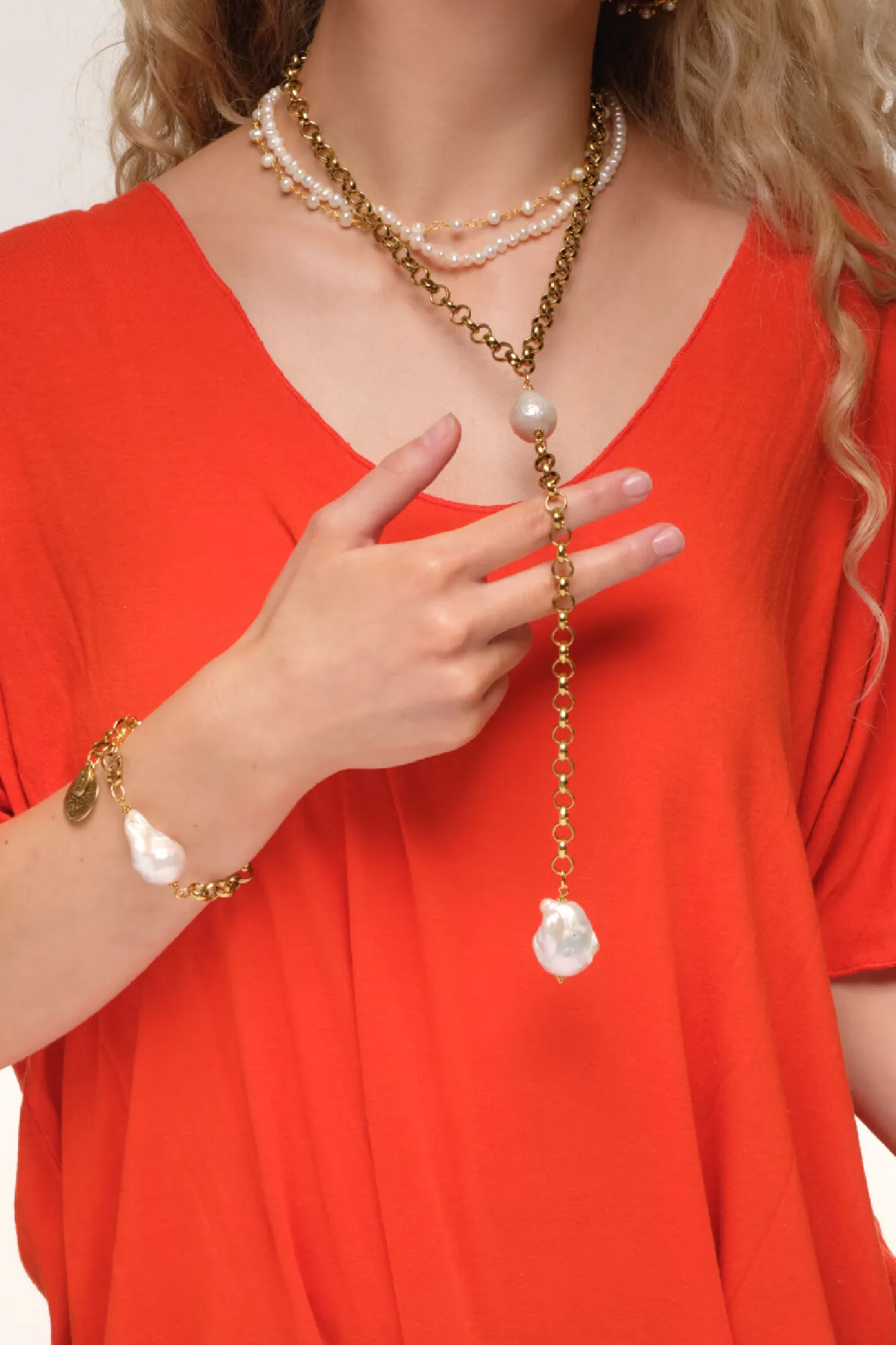 Sympathy Baroque Freshwater Pearl Bracelet