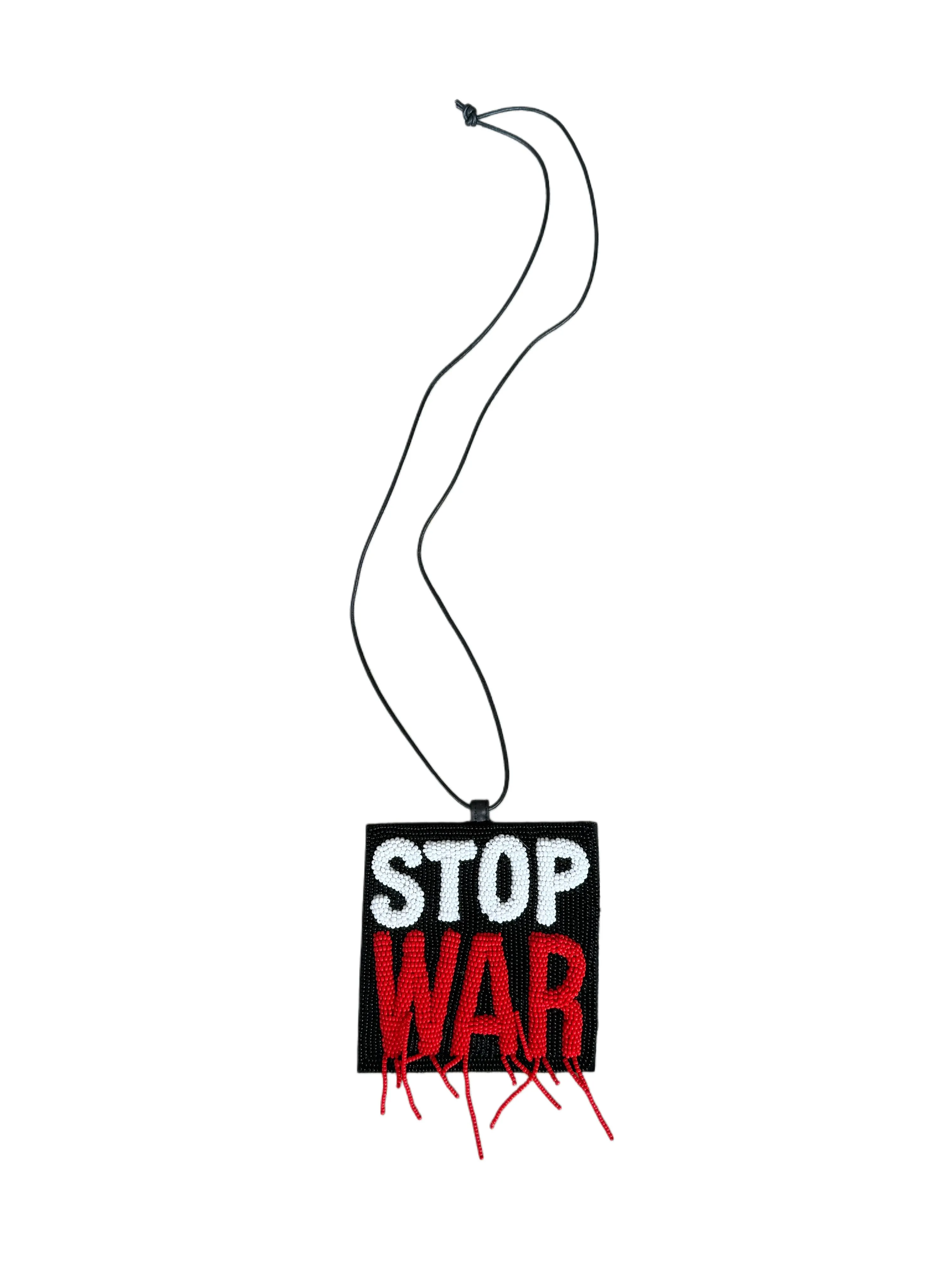 Walter Van Beirendonck Stop War Necklace