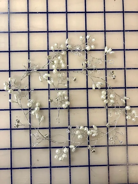 Wired Trim -  20-inch Pearl and Crystal  White