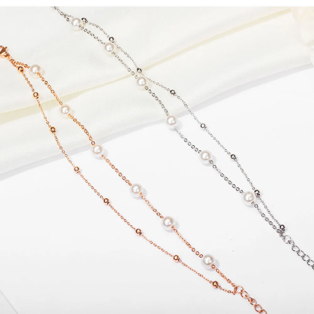 Women's pearl bracelet