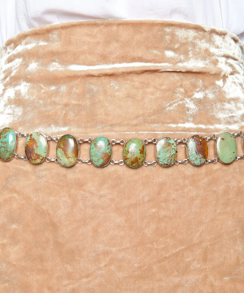 WOODSTOCK TURQUOISE GEMSTONE BELT